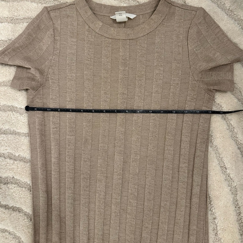 H&M - Ribbed Midi Dress - S - Picture 8 of 9